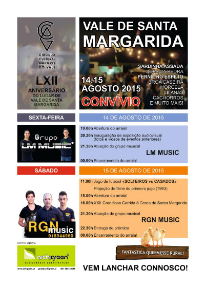 Cartaz Festejos 2015